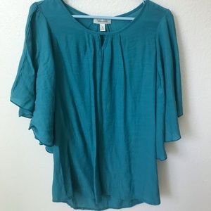 Medium teal Dress Barn Blouse